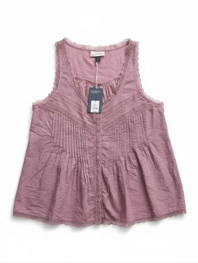Universal Thread Mauve Lace Sleeveless Top Medium NWT